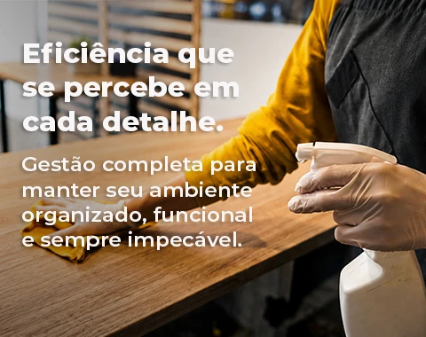 Eficiência que se percebe em cada detalhe.